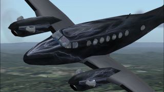 Screenshot 2 — Beechcraft King Air 350 ThunderKing Textures