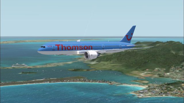 Screenshot 1 — Thomson Airways Boeing 787-8
