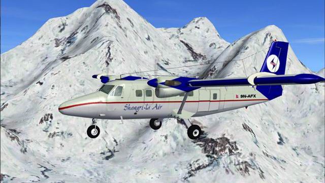 Screenshot 1 — DHC6-300 Shangri-la Air 9N-AFX