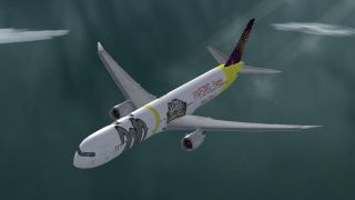 Screenshot 4 — Happy New Year Boeing 767