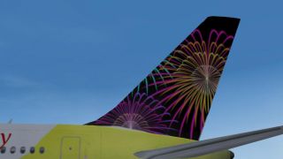 Screenshot 2 — Happy New Year Boeing 767