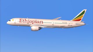 Screenshot 1 — Ethiopian Boeing 787-8