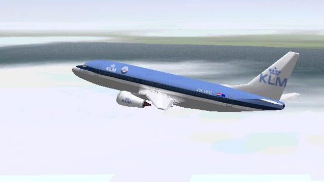 Screenshot 1 — FS2K KLM Boeing 737-400