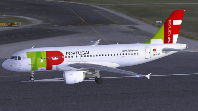Screenshot 1 — Tap Portugal Airbus A319-111