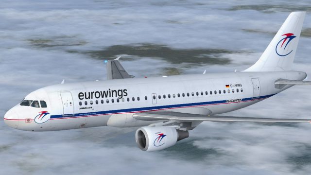 Screenshot 1 — Eurowings Airbus A319-100