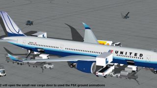 Screenshot 1 — United Airlines Airbus A350-900 XWB