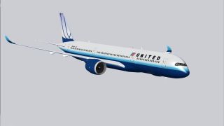 Screenshot 2 — United Airlines Airbus A350-900 XWB