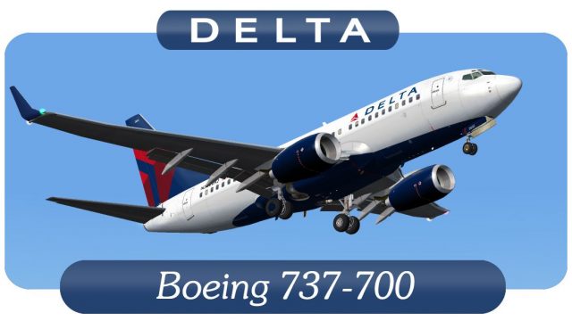 Screenshot 1 — Delta Airlines Boeing 737-700