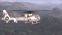 Screenshot 1 — AS 341G Gazelle RAF Textures only