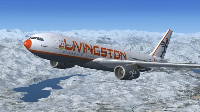 Screenshot 1 — Livingston Energy Flight Airbus A330-243