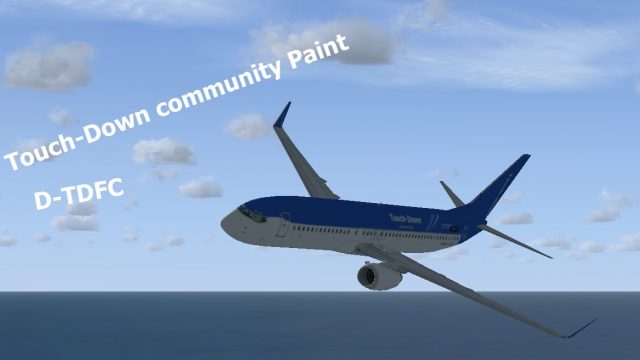 Screenshot 1 — Touch Down Community Boeing 737-800