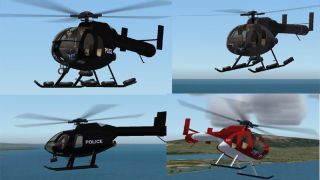 Screenshot 1 — Gmax MD Helicopters MD520N helicopter Package