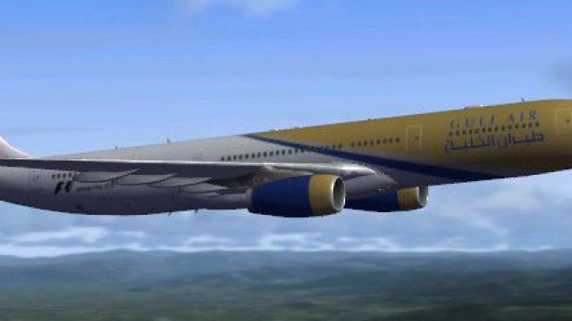 Screenshot 1 — Gulf Air Airbus A330-300
