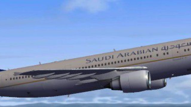 Screenshot 1 — Saudi Arabian Airbus A300-600R