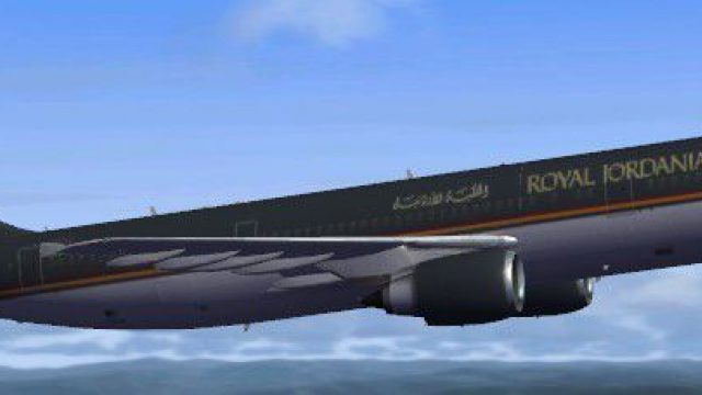 Screenshot 1 — Royal Jordanian Airbus A300-600R