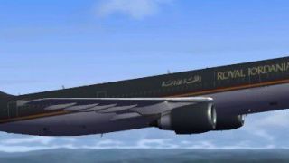 Screenshot 1 — Royal Jordanian Airbus A300-600R