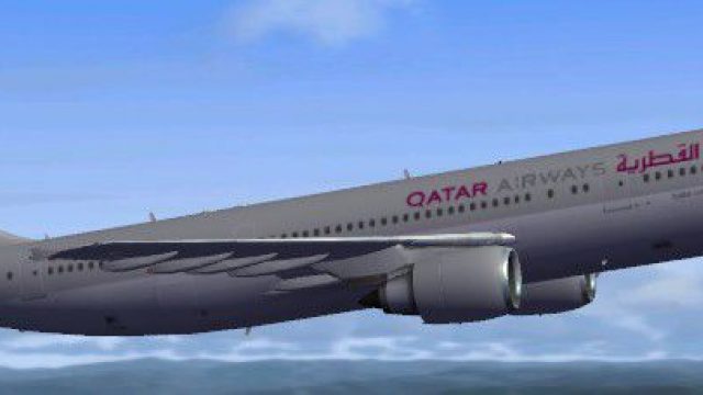 Screenshot 1 — Qatar Airways Airbus A300-600R