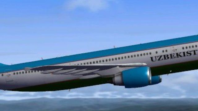 Screenshot 1 — Uzbekistan Airbus A300-600R