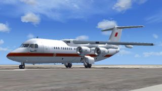 Screenshot 1 — Royal Bahraini Air Force VIP BAe Avro RJ100