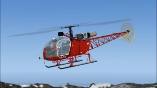 Screenshot 1 — FS2004/FS2002 AEROSPATIALE SA 315B LAMA