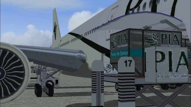 Screenshot 1 — PIA Boeing 777-240ER