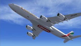 Screenshot 1 — Emirates Airlines Airbus A340-451