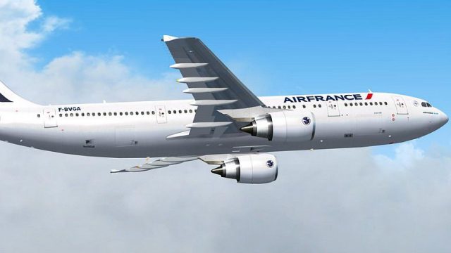 Screenshot 1 — Air France Airbus A300-600R F-BVGA