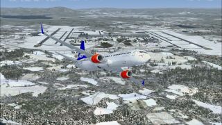 Screenshot 1 — SAS Boeing 737-883
