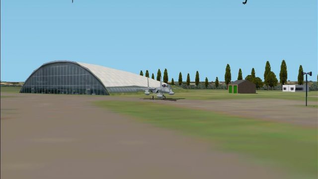 Screenshot 1 — FS2004/ 2002 Duxford Stratic F-15 Display
