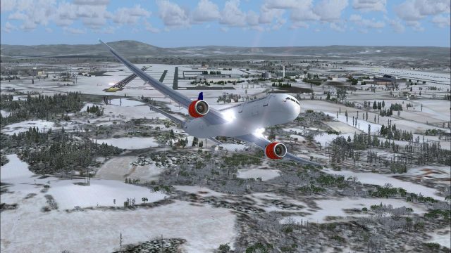 Screenshot 1 — SAS Boeing 787-800 V2