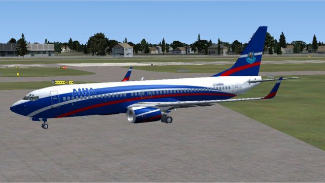 Screenshot 1 — Airsource-ASHA Boeing 737-800W