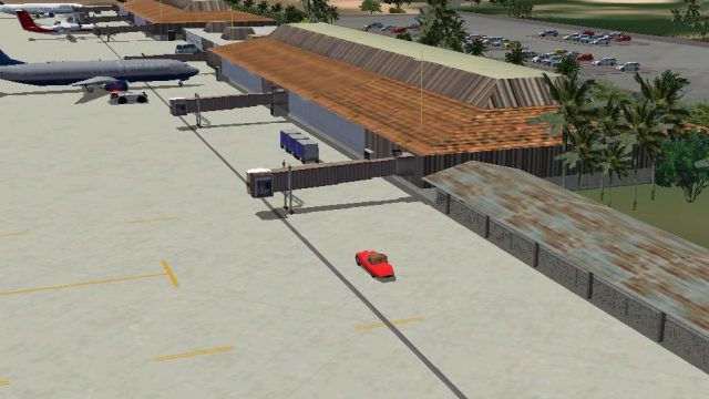 Screenshot 1 — FS2004, Lihue Airport, Island of Kauai, Hawaii