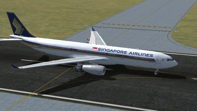 Screenshot 1 — Singapore Airlines Airbus A330-343E