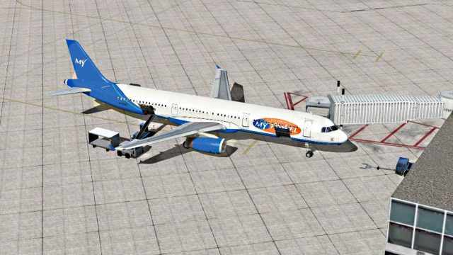 Screenshot 1 — My Travel Airways Airbus A321