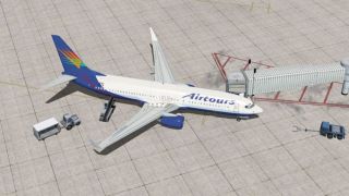 Screenshot 1 — Airtours International Boeing 737-800