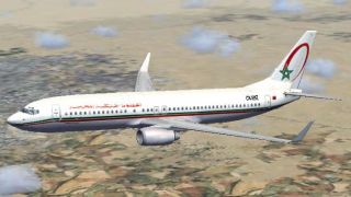 Screenshot 1 — Royal Air Maroc Boeing 737-800