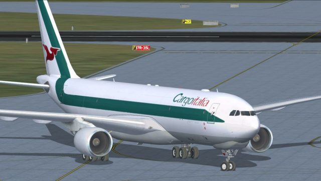 Screenshot 1 — Cargoitalia Airbus A330-200F