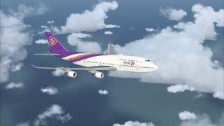 Screenshot 4 — Thai Airways Boeing 747-400 NC