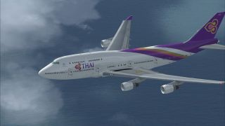 Screenshot 2 — Thai Airways Boeing 747-400 NC
