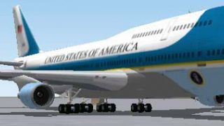 Screenshot 2 — FS2000 Project Opensky BOEING 747-400 Air Force One