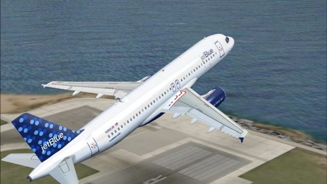Screenshot 1 — Jet Blue Airbus A320-200