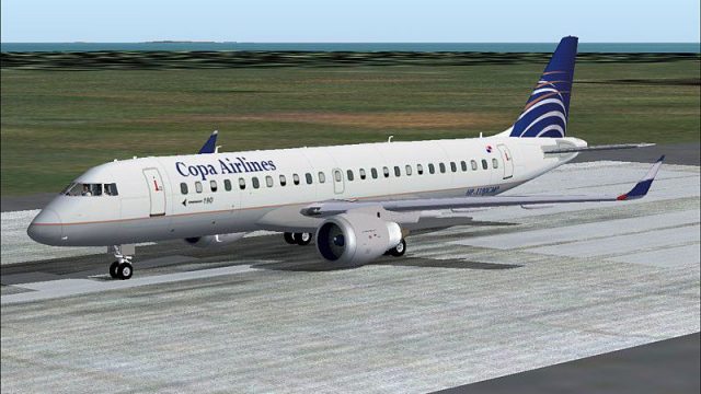 Screenshot 1 — Copa Embraer 190