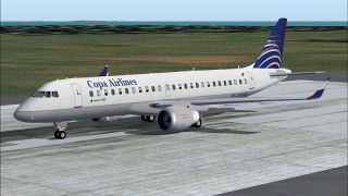 Screenshot 1 — Copa Embraer 190