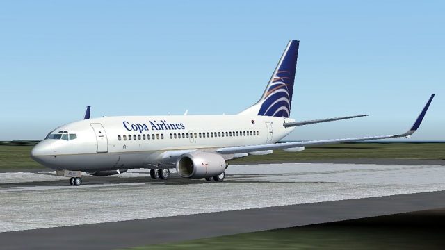 Screenshot 1 — Copa Boeing 737-700