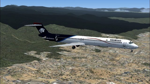 Screenshot 1 — Aeromexico McDonnell Douglas MD-80