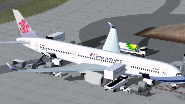 Screenshot 1 — China Airlines Airbus A350-900 XWB