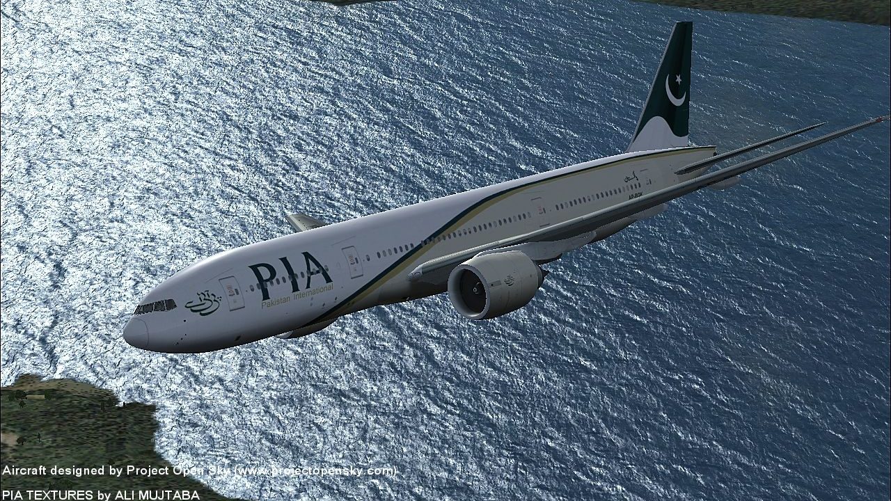 Pakistan International Airlines Boeing 777-200ER for FSX