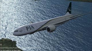 Screenshot 1 — Pakistan International Airlines Boeing 777-200ER AP-BGK