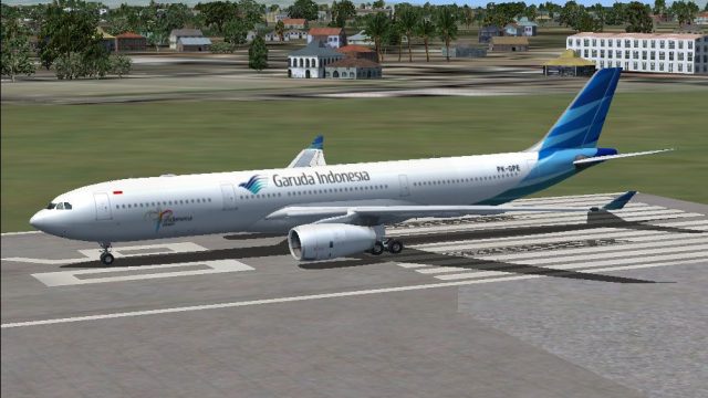 Screenshot 1 — Garuda Indonesia Airbus A330-300