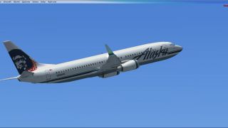 Screenshot 3 — Alaska Airlines Boeing 737-800 Mega-Pack